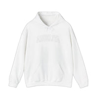 Abuelita Varsity Arch Hoodie — White