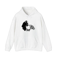 Skeleton Boop Hoodie — White