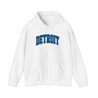 Detroit Varsity Arch Hoodie — White