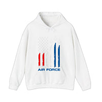 United States Air Force Flag Hoodie — White