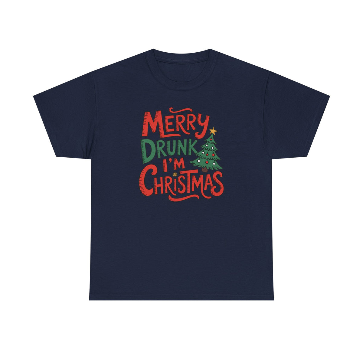 Tipsy Merry Christmas Tee