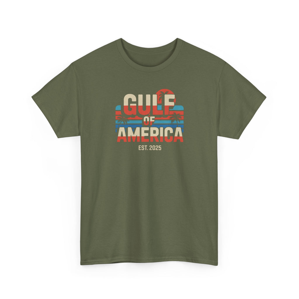 Gulf Sunset Retro Tee