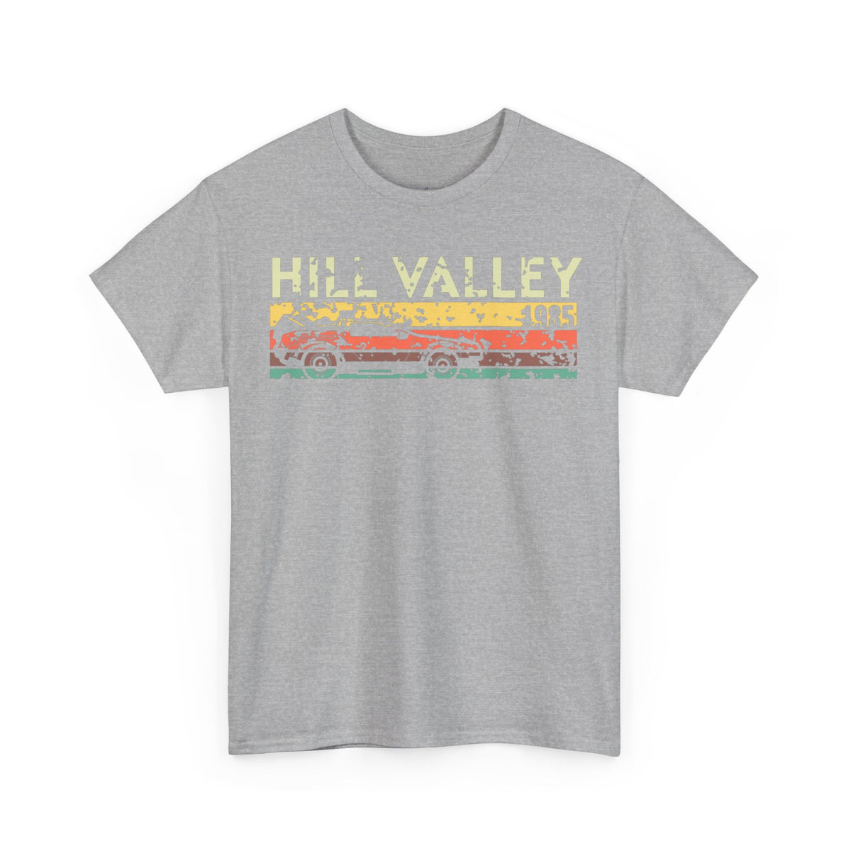 Back To The Future Hill Valley Delorean Premium T-Shirt