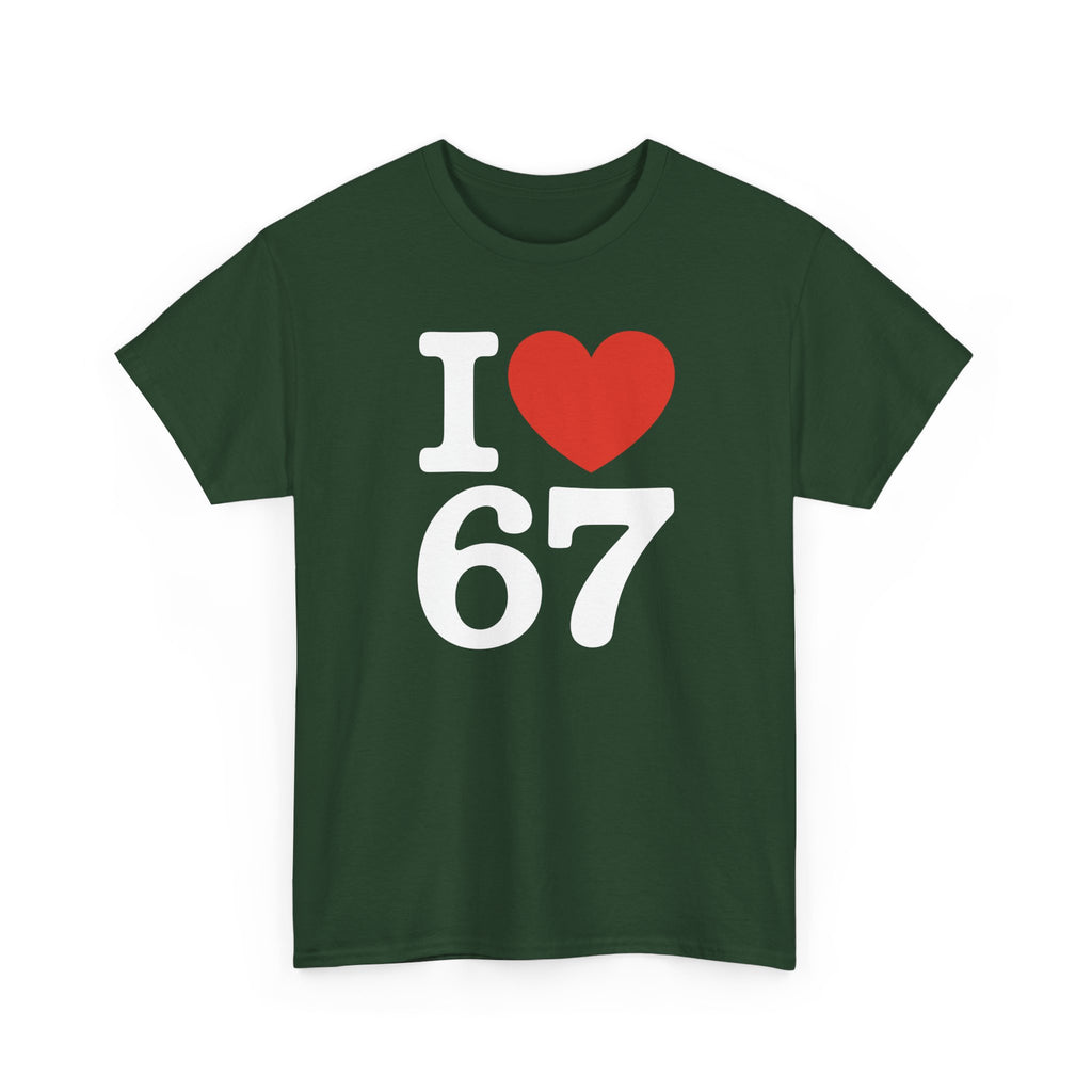 I Heart 67 Tee