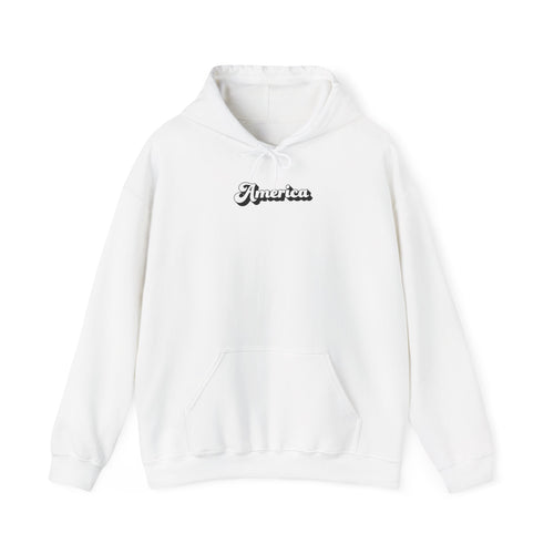 America Retro Script Hoodie