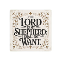 Comforting Vintage Scripture The Lord Is My Shepherd