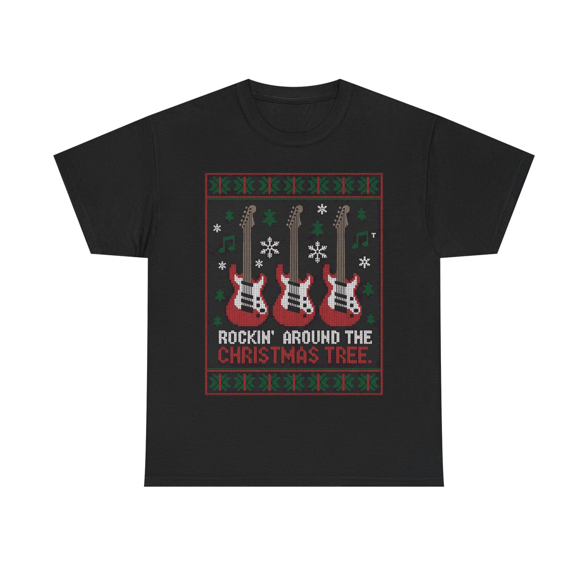 Rockin' Holiday Guitar Sweater