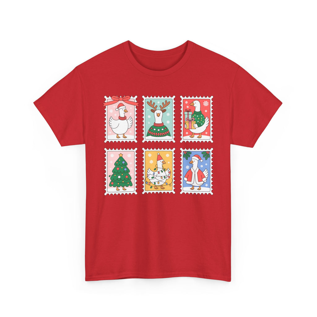 Festive Goose Stamp Tee