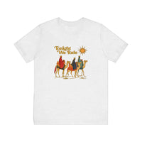 Tonight We Ride Three Wise Men Quality Tee — Ash