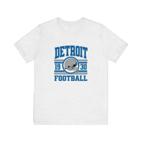 Detroit Football 1930 Quality Tee — Ash