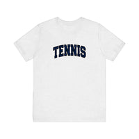Tennis Varsity Arch Quality Tee — Ash