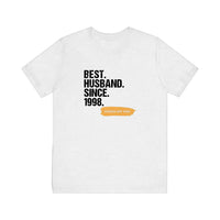 best_husband_dark print Quality Tee — Ash