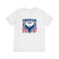 Freedom Not Free Eagle Quality Tee — Ash