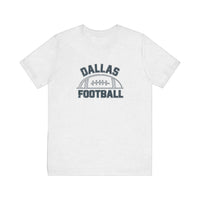 Dallas Football Vintage Arch Quality Tee — Ash