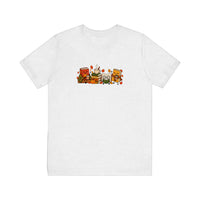 Cozy Autumn Book Club Quality Tee — Ash