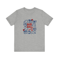 Baseball Mama Quality Tee — Athletic Heather