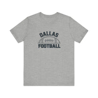 Dallas Football Vintage Arch Quality Tee — Athletic Heather