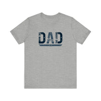 Dad The Man The Myth The Legend Quality Tee — Athletic Heather