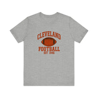Cleveland Football Est 1946 Quality Tee — Athletic Heather