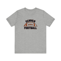 Denver Football Varsity Arch Quality Tee — Athletic Heather
