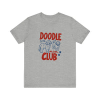 Doodle Mom Club Quality Tee — Athletic Heather