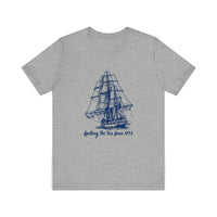 Spilling The Tea Since 1773 Quality Tee — Athletic Heather