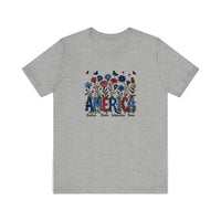 America Wildflowers Freedom Brave Quality Tee — Athletic Heather