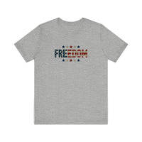 Freedom Stars And Stripes Quality Tee — Athletic Heather