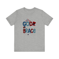 God Shed His Grace On Thee Quality Tee — Athletic Heather