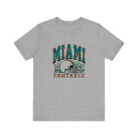 Miami 1966 Football Quality Tee — Athletic Heather