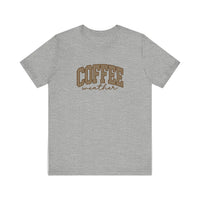 Coffee Weather Quality Tee — Athletic Heather