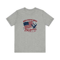 USA 250th Anniversary Quality Tee — Athletic Heather