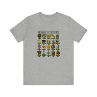 Women In Science Icons Grid Quality Tee — Athletic Heather