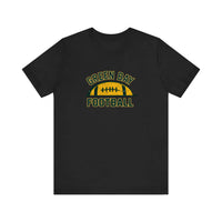 Green Bay Football Vintage Arch Quality Tee — Black
