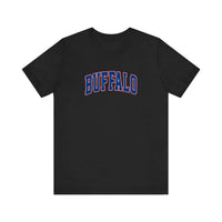 Buffalo Collegiate Arch Quality Tee — Black