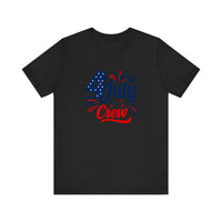 4th Of July Crew Quality Tee — Black