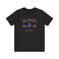 Baltimore Football Raven Mascot Quality Tee — Black