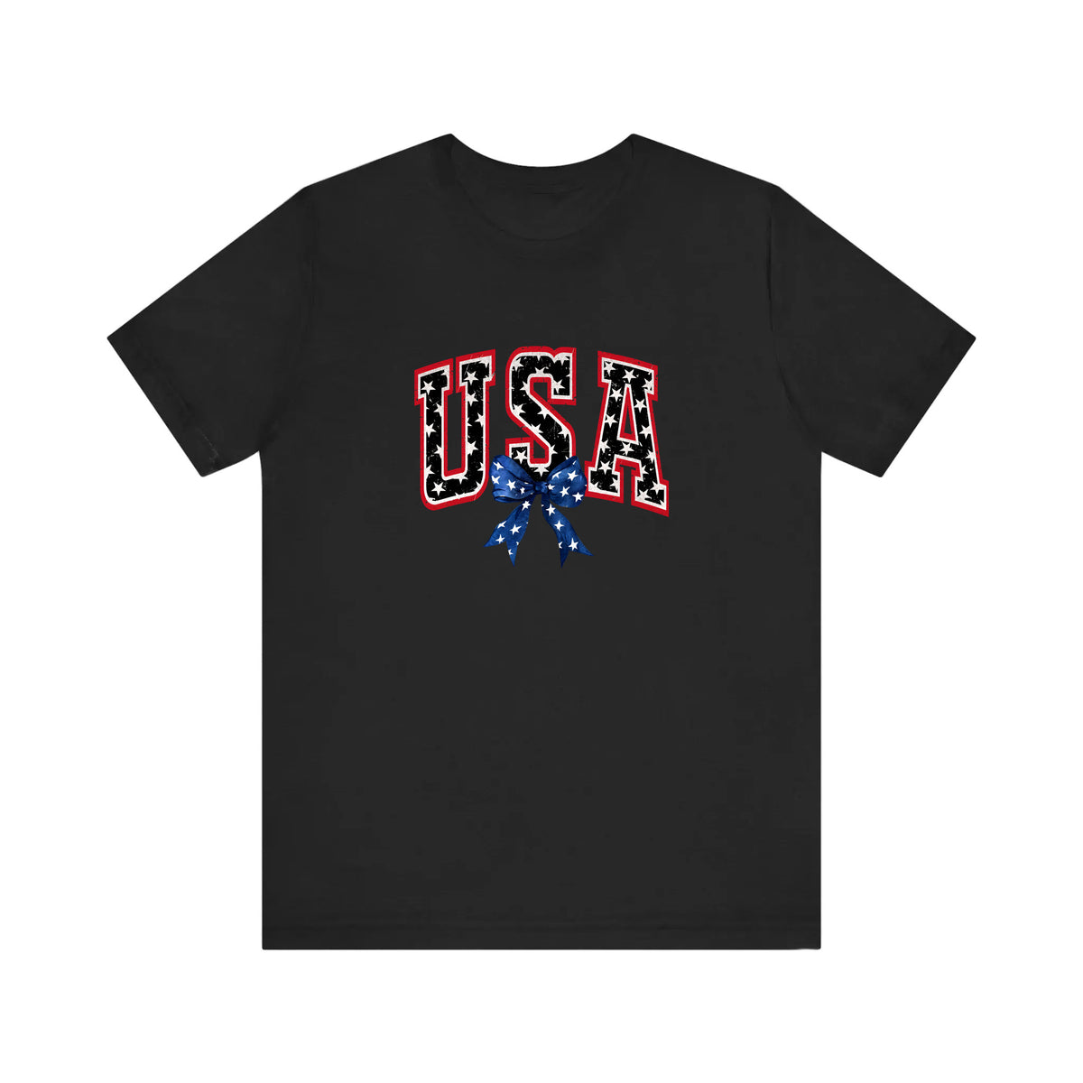 USA Varsity Star Bow Quality Tee