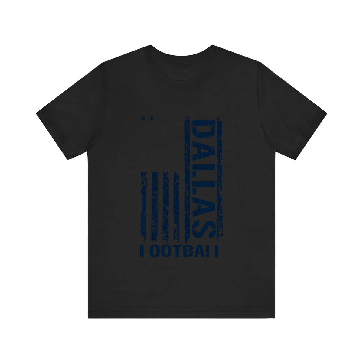 Dallas Football Distressed Flag Quality Tee