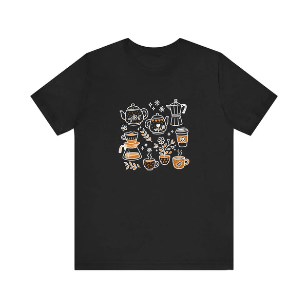 Cozy Coffee And Tea Collection Quality Tee