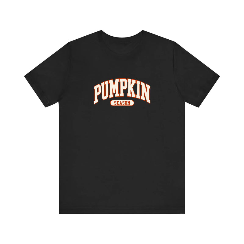 Pumpkin Season Quality Tee — Black