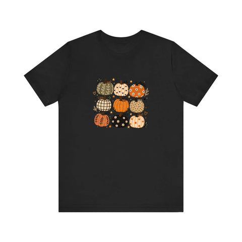 Patterned Pumpkin Patch Quality Tee