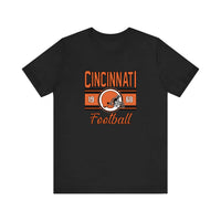 Cincinnati Football 1968 Quality Tee — Black