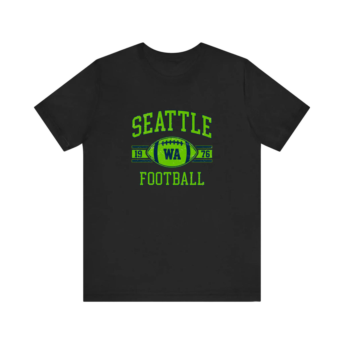 Seattle Football 1976 Quality Tee