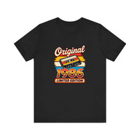 Original 1986 Limited Edition Quality Tee — Black