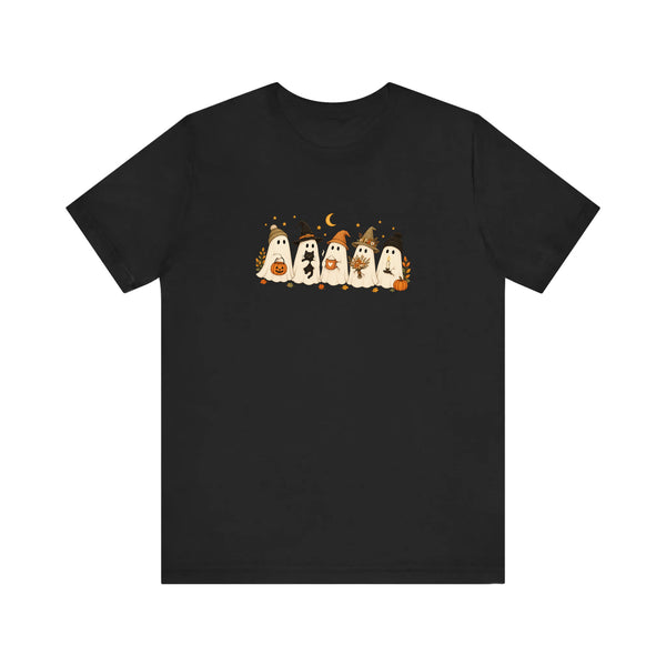 Cozy Autumn Ghost Squad Quality Tee
