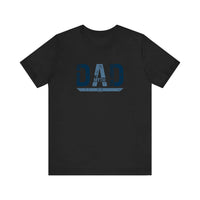 Dad The Man The Myth The Legend Quality Tee — Black
