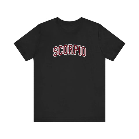 Scorpio Varsity Arch Quality Tee