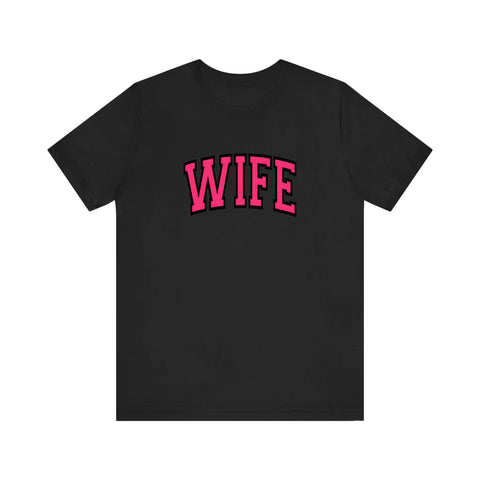 Wife Varsity Arch Quality Tee