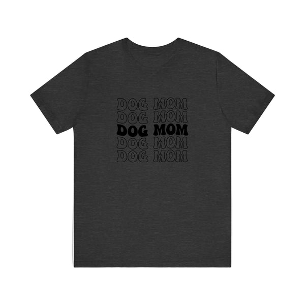 Dog Mom Retro Stack Quality Tee